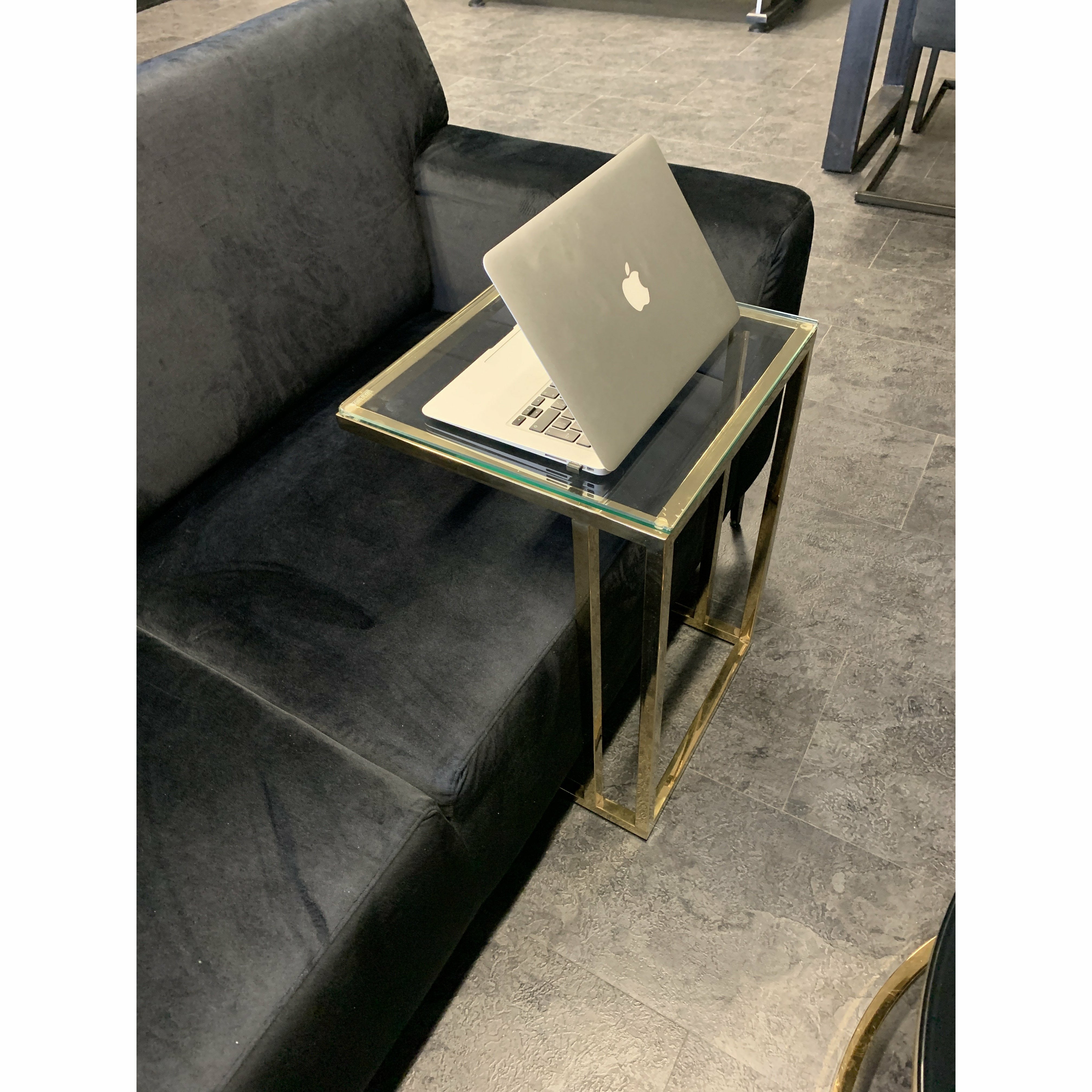 Laptoptafel Gold - Luxury Living
