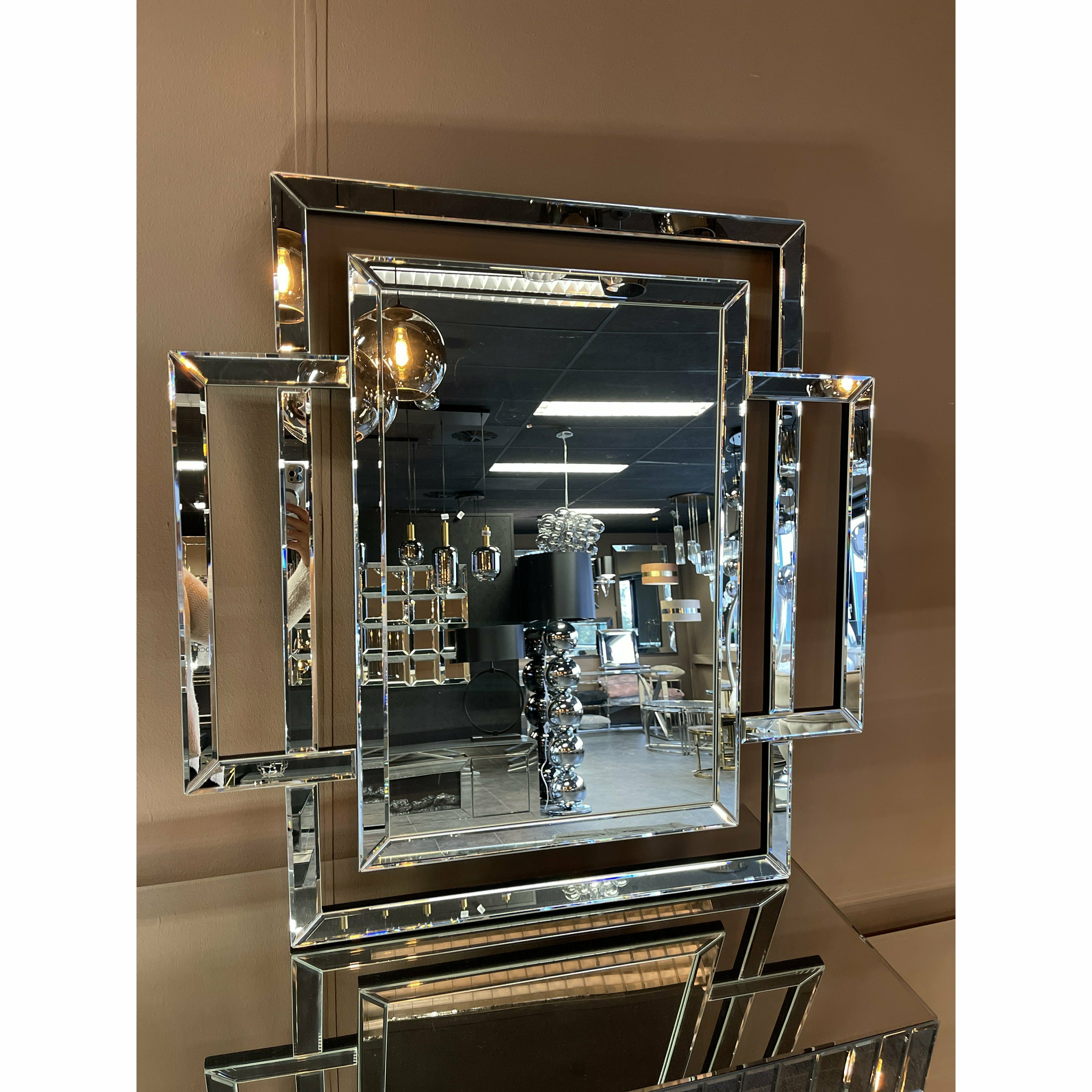 Camelia Mirror 80x80 cm - Luxury Living 