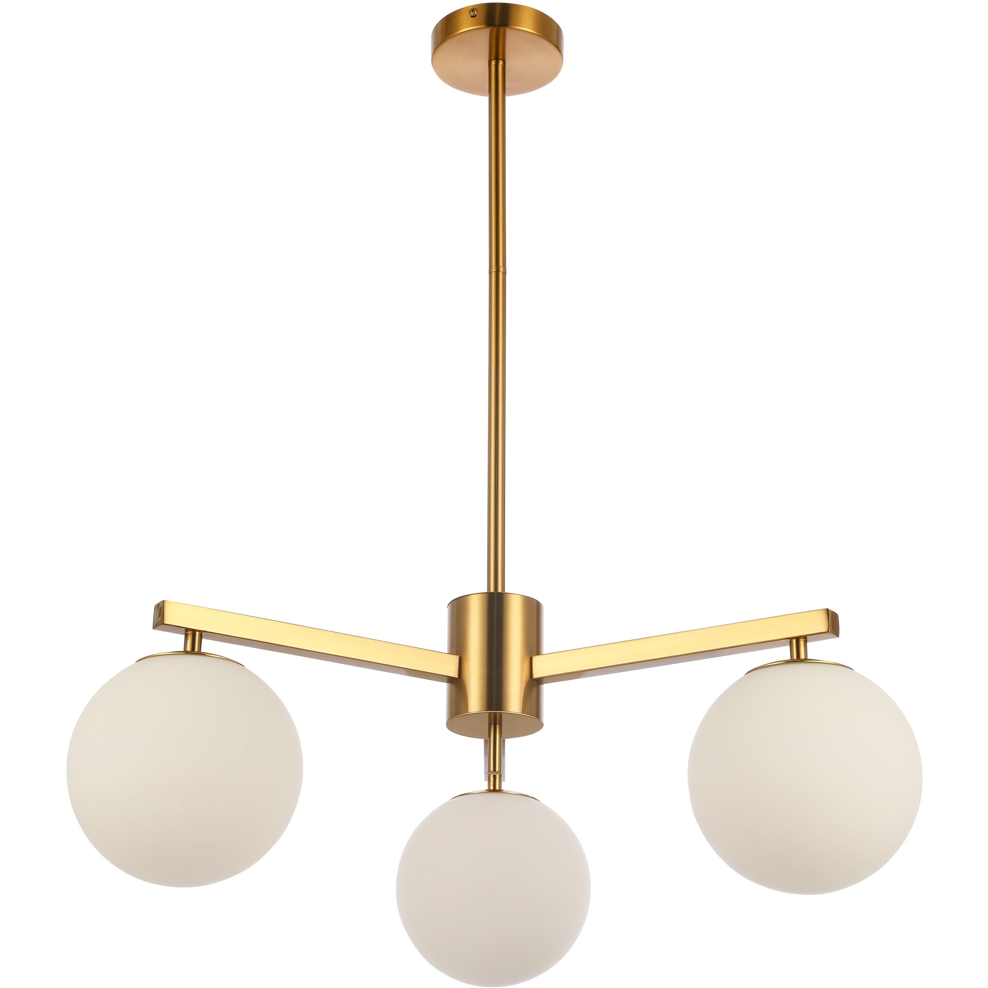 Hanglamp Stella White 3-licht - Luxury Living 
