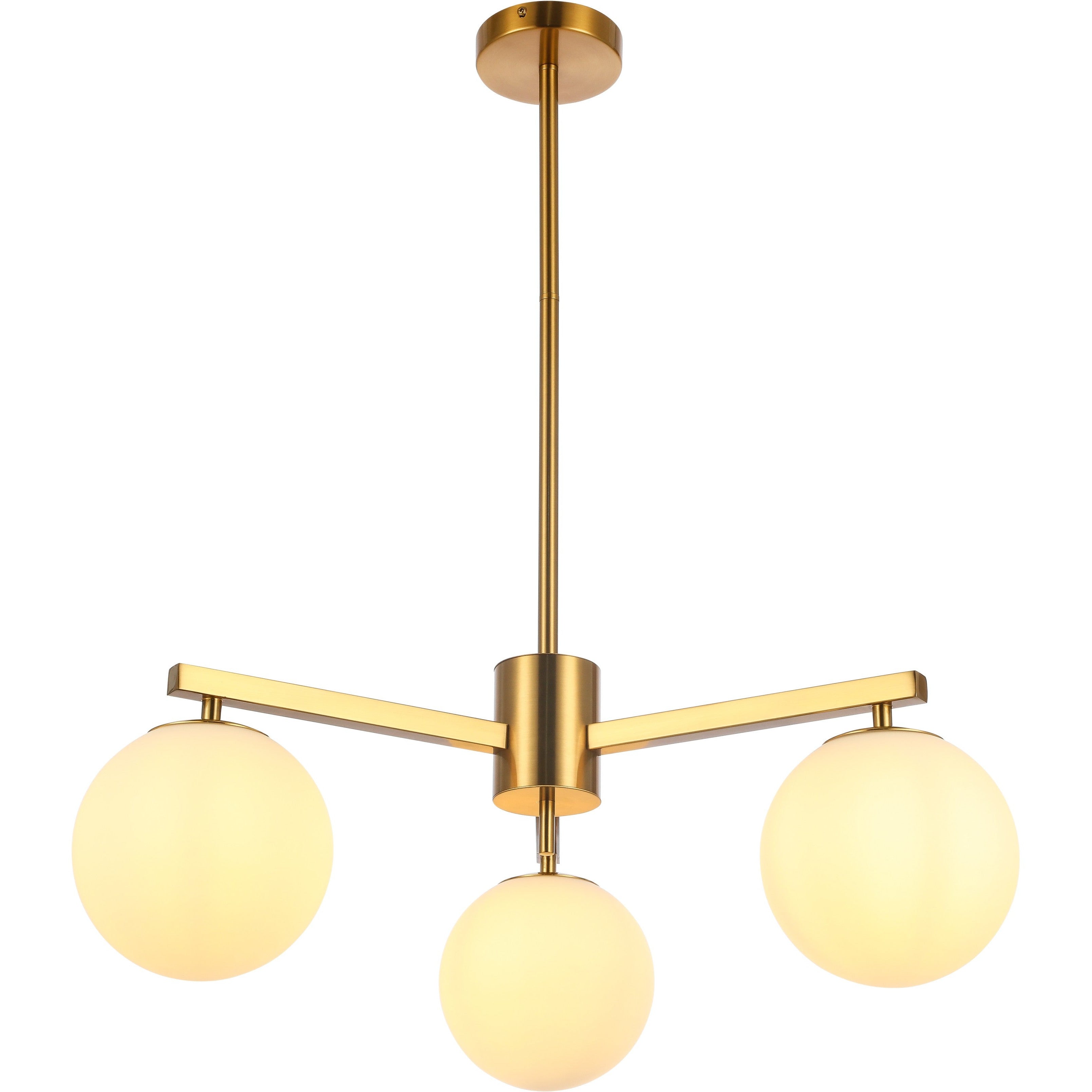 Hanglamp Stella White 3-licht - Luxury Living 