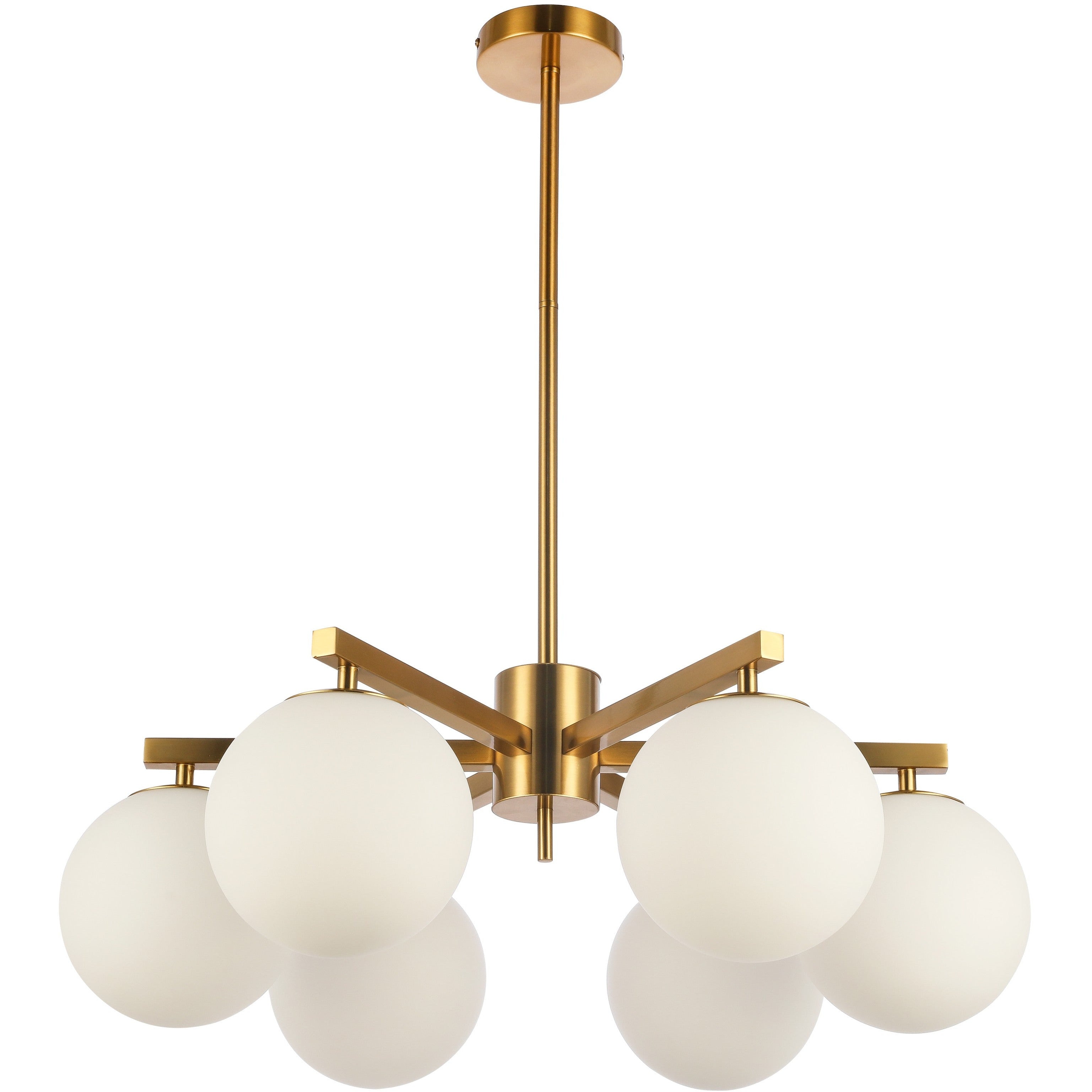 Hanglamp Stella White 6-licht - Luxury Living 