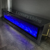 Sfeerhaard Antraciet 180 cm - Luxury Living 